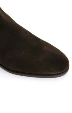 Bruar Suede Chelsea Boot -Best Fashion Shoes Shop TA23742OLIVE 2