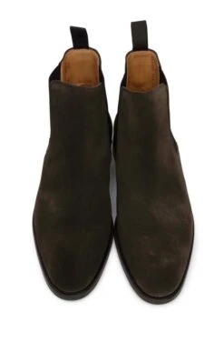 Bruar Suede Chelsea Boot -Best Fashion Shoes Shop TA23742OLIVE 4