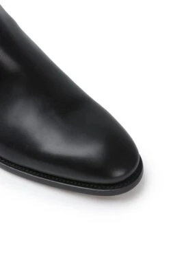 Bruar Leather Chelsea Boot -Best Fashion Shoes Shop TA23744BLACK 3