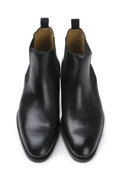 Bruar Leather Chelsea Boot -Best Fashion Shoes Shop TA23744BLACK 4