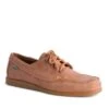 Men's Sebago Askook Laceup Moccasin -Best Fashion Shoes Shop TA23980BROWNTAN