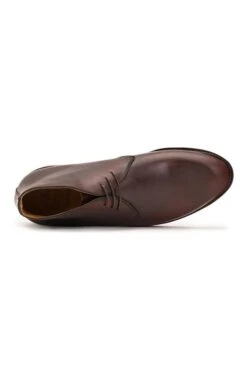 Men’s Waxy Ankle Boot -Best Fashion Shoes Shop TA25890DKBROWN 1