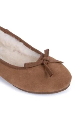 Ladies Sheepskin Pumps 9 Ladies Sheepskin Pumps -Best Fashion Shoes Shop TA27063CHESTNUTTAN 2