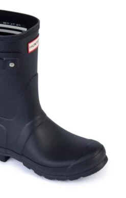 Ladies Hunter Original Short Matte Wellies -Best Fashion Shoes Shop TA55577BLACK 2