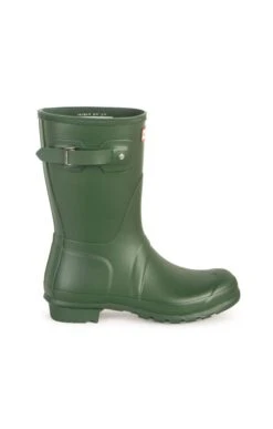 Ladies Hunter Original Short Matte Wellies -Best Fashion Shoes Shop TA55577HUNTERGREEN 1