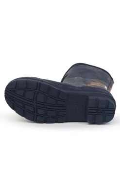 Ladies Joules Molly Mid-Height Printed Wellies -Best Fashion Shoes Shop TA89130NAVYSAUSAGEDOG 3