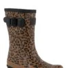 Ladies Joules Molly Mid-Height Printed Wellies 1 Ladies Joules Molly Mid-Height Printed Wellies -Best Fashion Shoes Shop TA89130TANLEOPARD