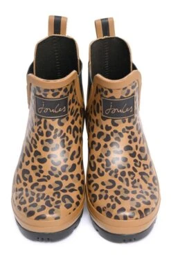Ladies Joules Short Printed Wellibobs -Best Fashion Shoes Shop TA89792TANLEOPARD 4