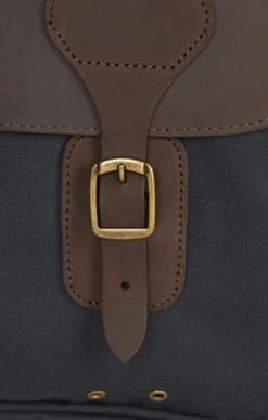 Barbour Wax Leather Briefcase -Best Fashion Shoes Shop TB00235NAVY 3