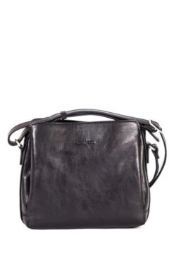 Ladies Gianni Conti Over Shoulder Clasp Bag -Best Fashion Shoes Shop TB00329BLACK 2