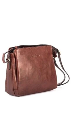 Ladies Gianni Conti Over Shoulder Clasp Bag