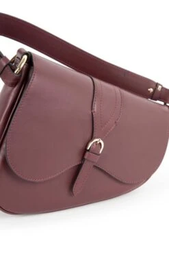 Ladies Asymmetrical Bag -Best Fashion Shoes Shop TB00471BORDEAUX 3