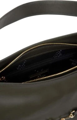 Ladies Stirrup Front Slouch Bag -Best Fashion Shoes Shop TB00473MILITAIRE 2