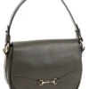 Ladies Stirrup Front Bag -Best Fashion Shoes Shop TB00474MILITAIRE