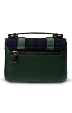 Mini Harris Tweed Satchel -Best Fashion Shoes Shop TB02013BLACKWATCH 1