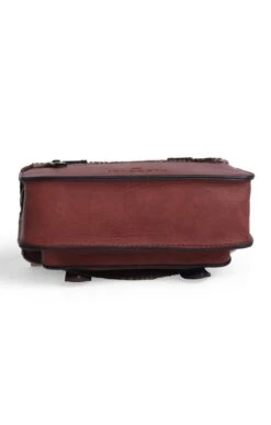 Mini Harris Tweed Satchel -Best Fashion Shoes Shop TB02013CHESTNUTTTN 3