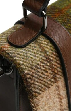 Mini Harris Tweed Satchel -Best Fashion Shoes Shop TB02013CHESTNUTTTN 4