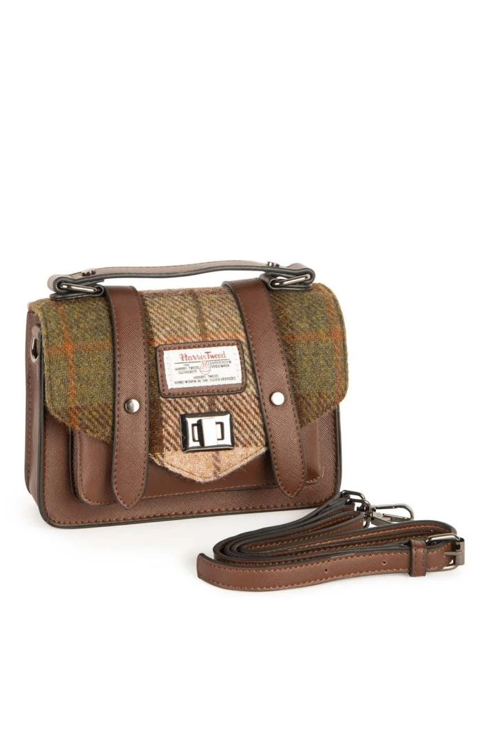 Midi Harris Tweed Satchel 5 Midi Harris Tweed Satchel - Image 4