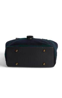 Tweed Tote Bag -Best Fashion Shoes Shop TB02301BLACKWATCH 3