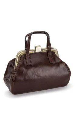 Ladies Gianni Conti Medium Clasp Bag 19 Ladies Gianni Conti Medium Clasp Bag -Best Fashion Shoes Shop TB03061DKBROWN 1