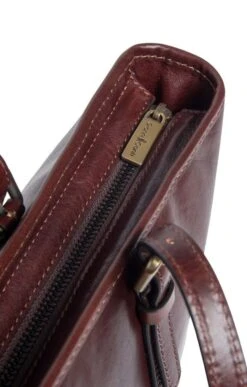 Ladies Gianni Conti Large Tote Bag -Best Fashion Shoes Shop TB03062DKBROWN 2