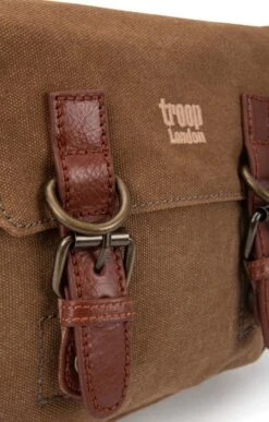 Ladies Troop Top Flap Buckle Bag -Best Fashion Shoes Shop TB15020BROWN 2