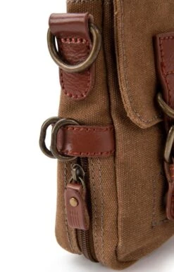 Ladies Troop Top Flap Buckle Bag -Best Fashion Shoes Shop TB15020BROWN 3