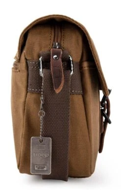 Ladies Troop Waxed Satchel -Best Fashion Shoes Shop TB15025CAMEL 5