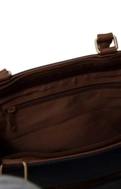 Ladies Two Tone Bag 20 Ladies Two Tone Bag -Best Fashion Shoes Shop TB21002NAVYCHESTNUT 2