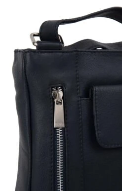 Ladies Zipped Cross Body Bag -Best Fashion Shoes Shop TB21003NAVY 2