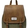 Ladies Harris Tweed Jura Backpack -Best Fashion Shoes Shop TB21082CHESTNUTHB