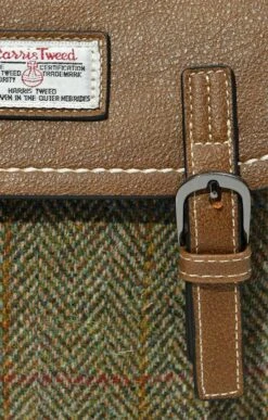 Ladies Harris Tweed Jura Backpack -Best Fashion Shoes Shop TB21082CHESTNUTHB 2