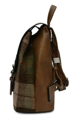 Ladies Harris Tweed Jura Backpack -Best Fashion Shoes Shop TB21082CHESTNUTTTN 1