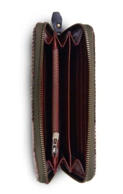 Ladies Harris Tweed Large Purse -Best Fashion Shoes Shop TB21084CHESTNUTTTN 4