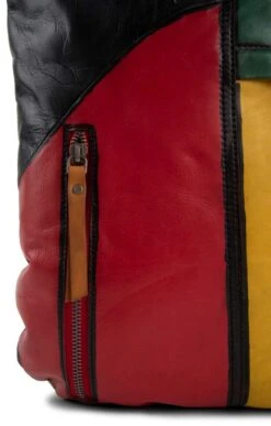 Ladies Gianni Conti Multi Zip Hobo Bag -Best Fashion Shoes Shop TB21206MULTI 2