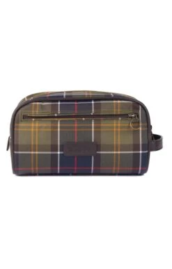 Men's Barbour Tartan Washbag