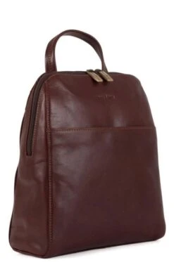 Ladies Gianni Conti Front Pocket Backpack 9 Ladies Gianni Conti Front Pocket Backpack -Best Fashion Shoes Shop TB21542DKBROWN 2