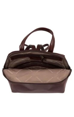 Ladies Gianni Conti Front Pocket Backpack 11 Ladies Gianni Conti Front Pocket Backpack -Best Fashion Shoes Shop TB21542DKBROWN 4