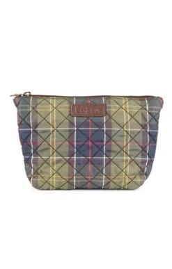 Ladies Barbour Quilted Washbag