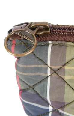 Ladies Barbour Quilted Washbag -Best Fashion Shoes Shop TB22001CLASSICTARTAN 2