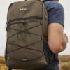 Barbour Arwin Canvas Explorer Backpack -Best Fashion Shoes Shop TB22018OLIVEBLACK