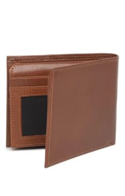 Men's Tab Flip Up Wallet -Best Fashion Shoes Shop TB22320TAN 1