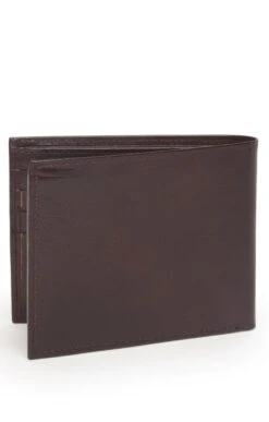 Men’s Double Compartment Wallet -Best Fashion Shoes Shop TB22324COGNAC 1