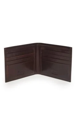 Men’s Double Compartment Wallet -Best Fashion Shoes Shop TB22324COGNAC 2