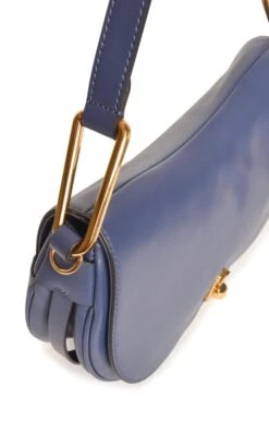 Ladies Coccinelle Magie Shoulder Bag -Best Fashion Shoes Shop TB22414BLUBERRY 2