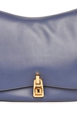 Ladies Coccinelle Magie Shoulder Bag -Best Fashion Shoes Shop TB22414BLUBERRY 4