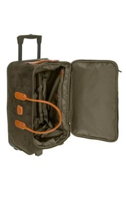 Brics 55cm Holdall With Wheels -Best Fashion Shoes Shop TB22561OLIVE 3