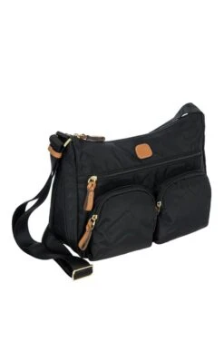 Brics Two Pocket Zipped Shoulder Bag