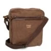 Troop Front Zip Cross Body Bag -Best Fashion Shoes Shop TB22581BROWN