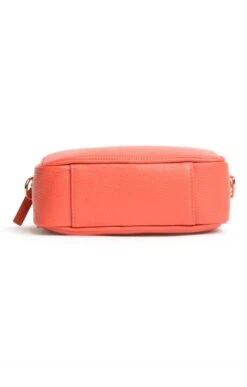 Ladies Leather Cross Body Bag -Best Fashion Shoes Shop TB22611CORAL 2